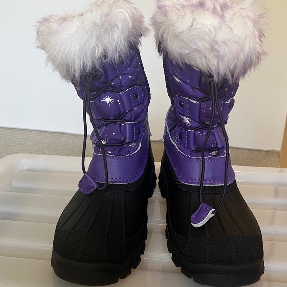 DREAM PAIRS Girls Snow Boots - Size 2 (little kids) - Picture 2 of 8